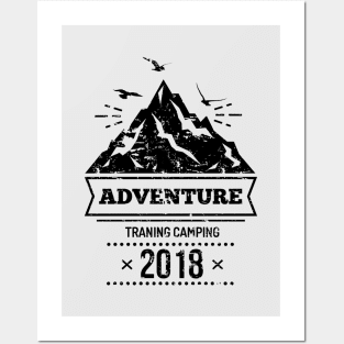 Adventure Camping 2018 Posters and Art